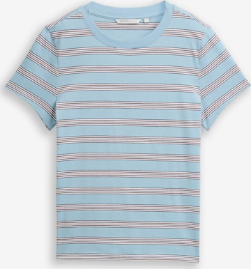 TOM TAILOR DENIM T-Shirt in Blau: Vorderseite