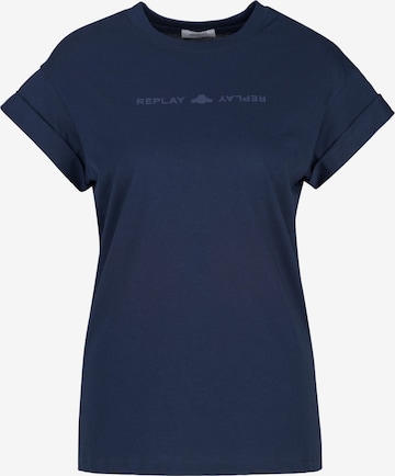 REPLAY Shirt in Blue: front
