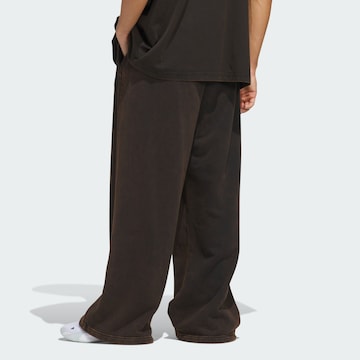 ADIDAS PERFORMANCE Wide leg Sportbroek in Zwart