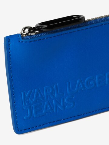 KARL LAGERFELD JEANS Kartenetui in Blau