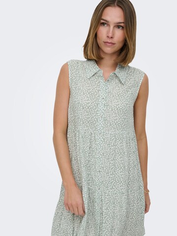 Robe-chemise 'ONLThea' ONLY en vert
