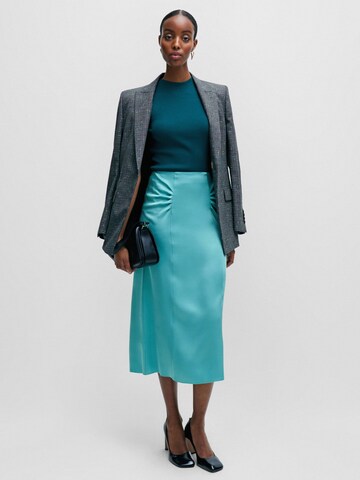 BOSS Knitted Top 'Feskies' in Blue