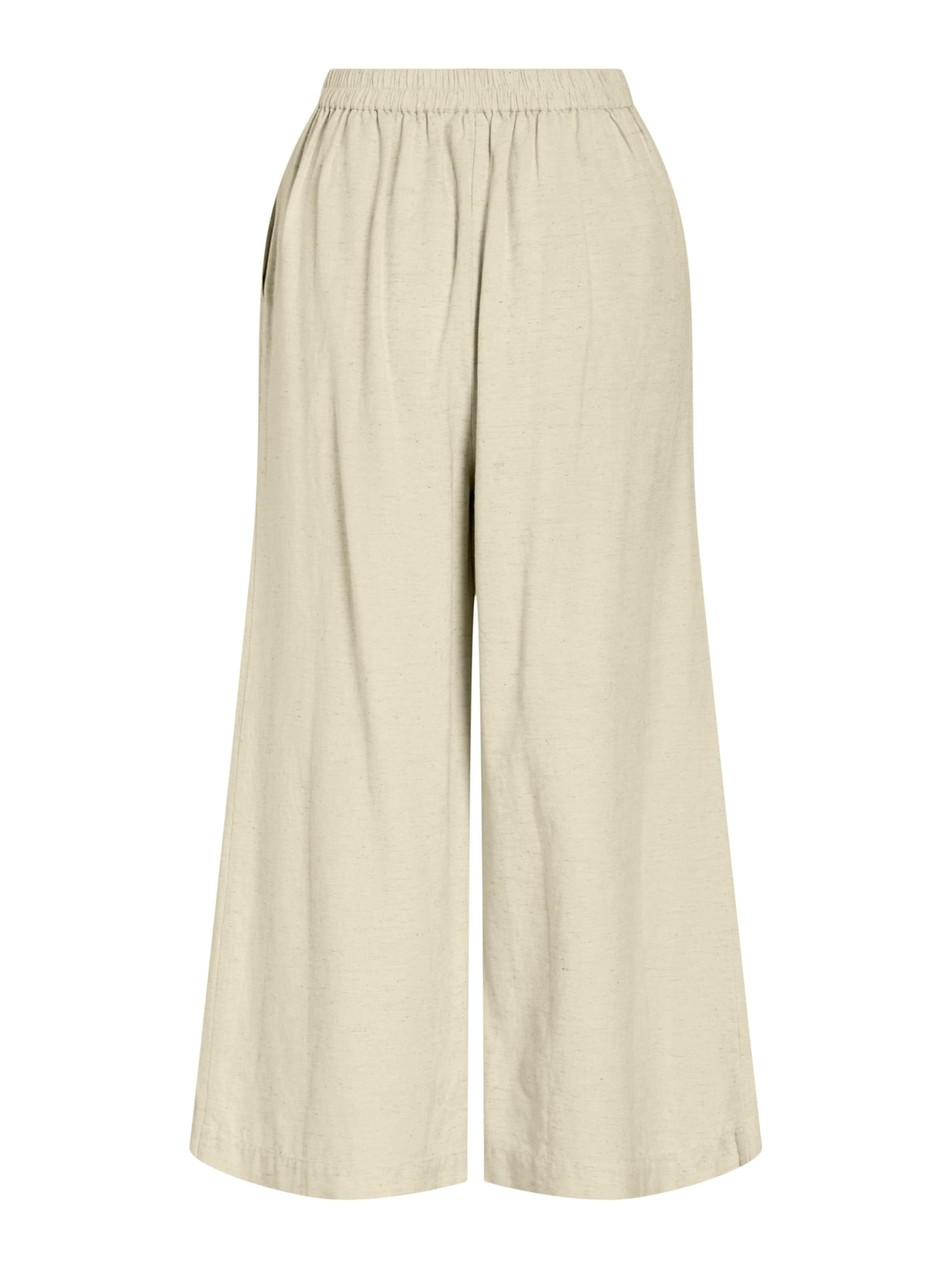 VILA Bő szár Nadrág - fehér