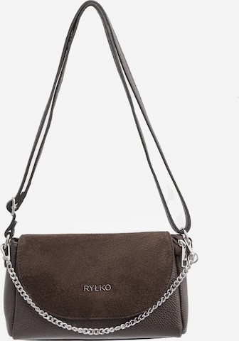 RYŁKO Olkalaukku värissä ruskea: etupuoli