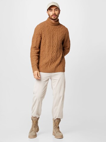 Abercrombie & Fitch Pullover in Braun