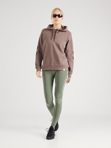 HummelSportska sweater majica 'LEGACY' - smeđa boja