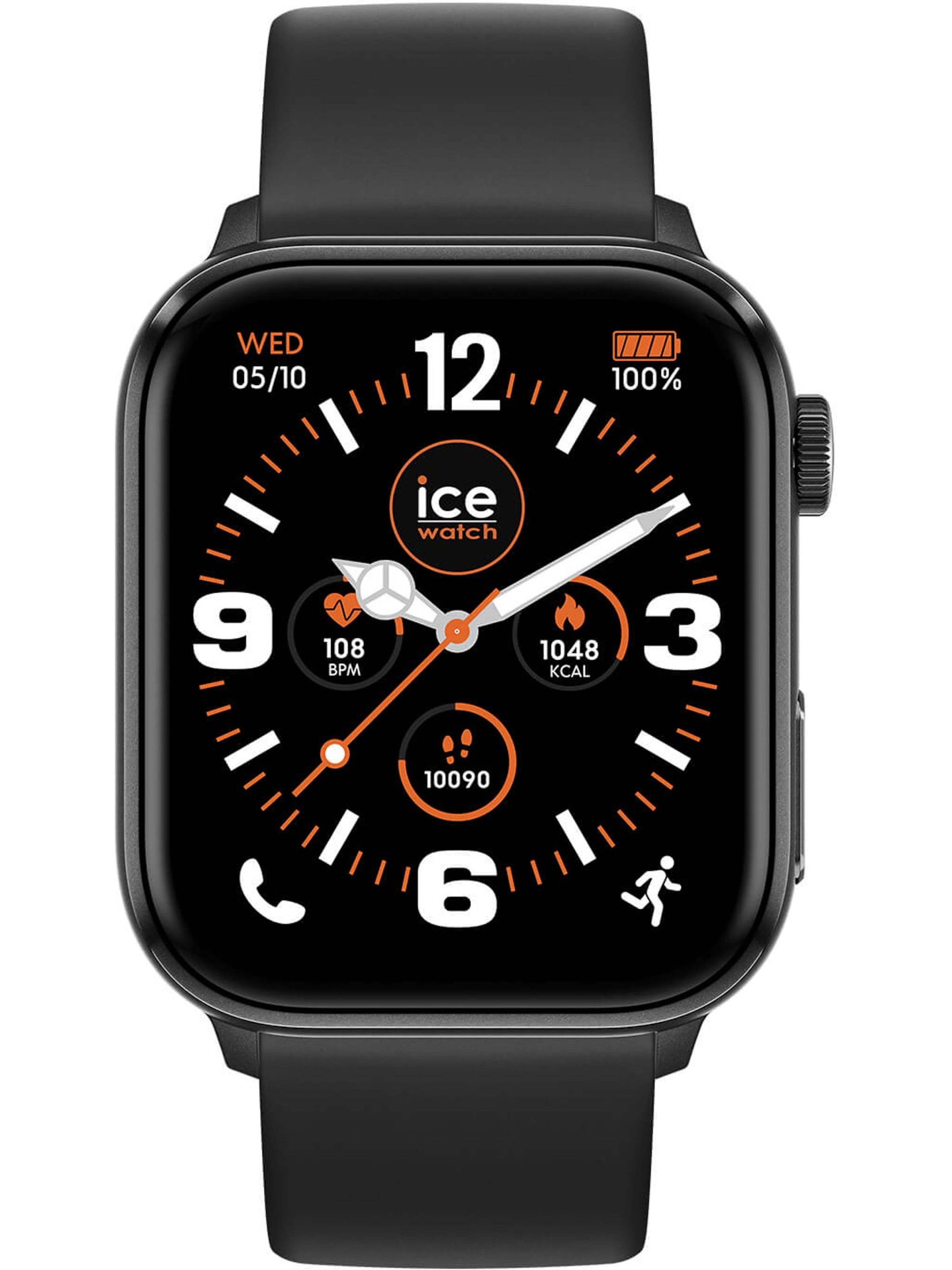 ICE WATCH Uhr in Schwarz: Vorderseite
