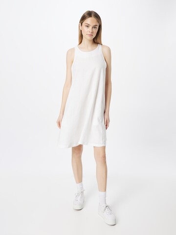 Robe UNITED COLORS OF BENETTON en blanc : devant