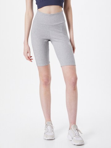 Skinny Leggings 'Adicolor Essentials' di ADIDAS ORIGINALS in grigio: frontale