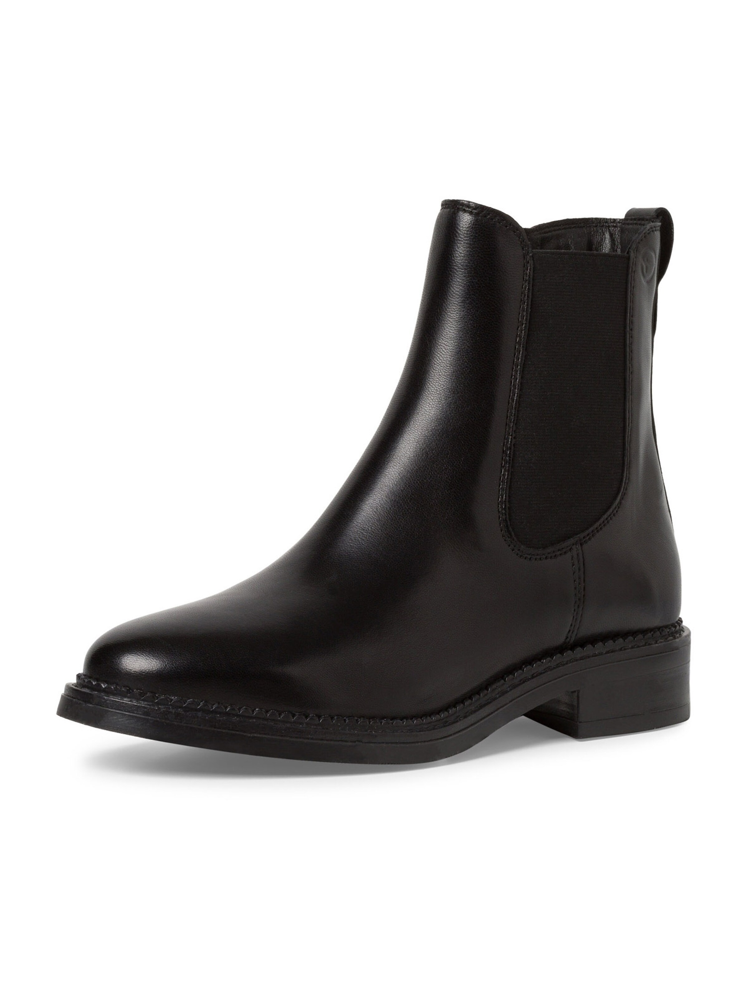Boots chelsea di Tamaris in nero: frontale