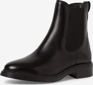 TAMARIS Chelsea Boots in Black: front