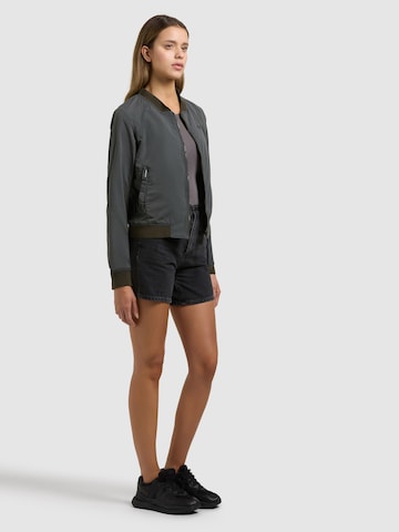 khujo Between-season jacket 'MEETS 2IN1' in Green