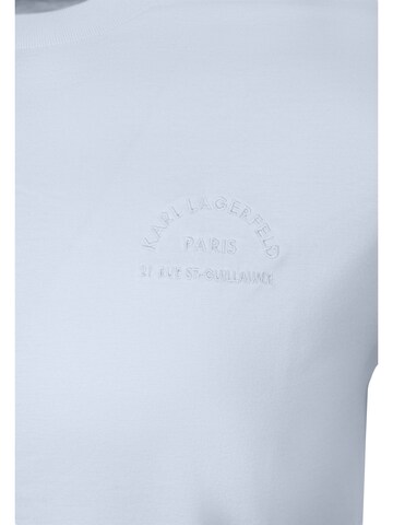 T-Shirt Karl Lagerfeld en bleu