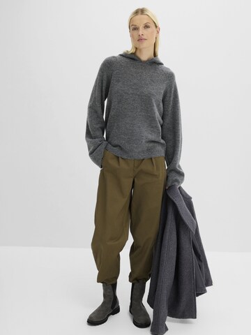 Pullover extra large di bonprix in grigio