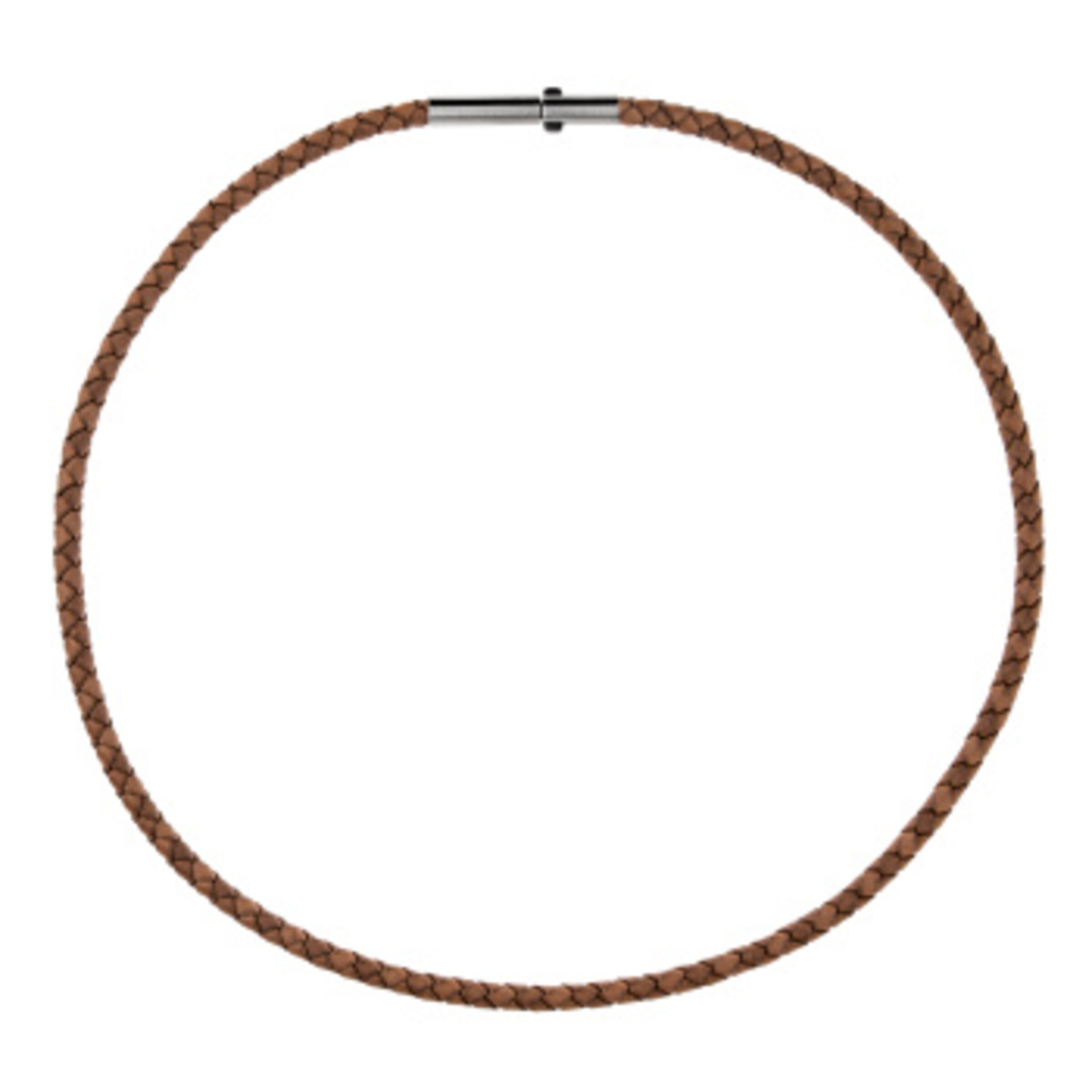 Ernstes Design Ketting in Bruin: voorkant