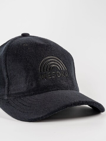 WESORA GmbH Cap 'Frottee Cap' in Black