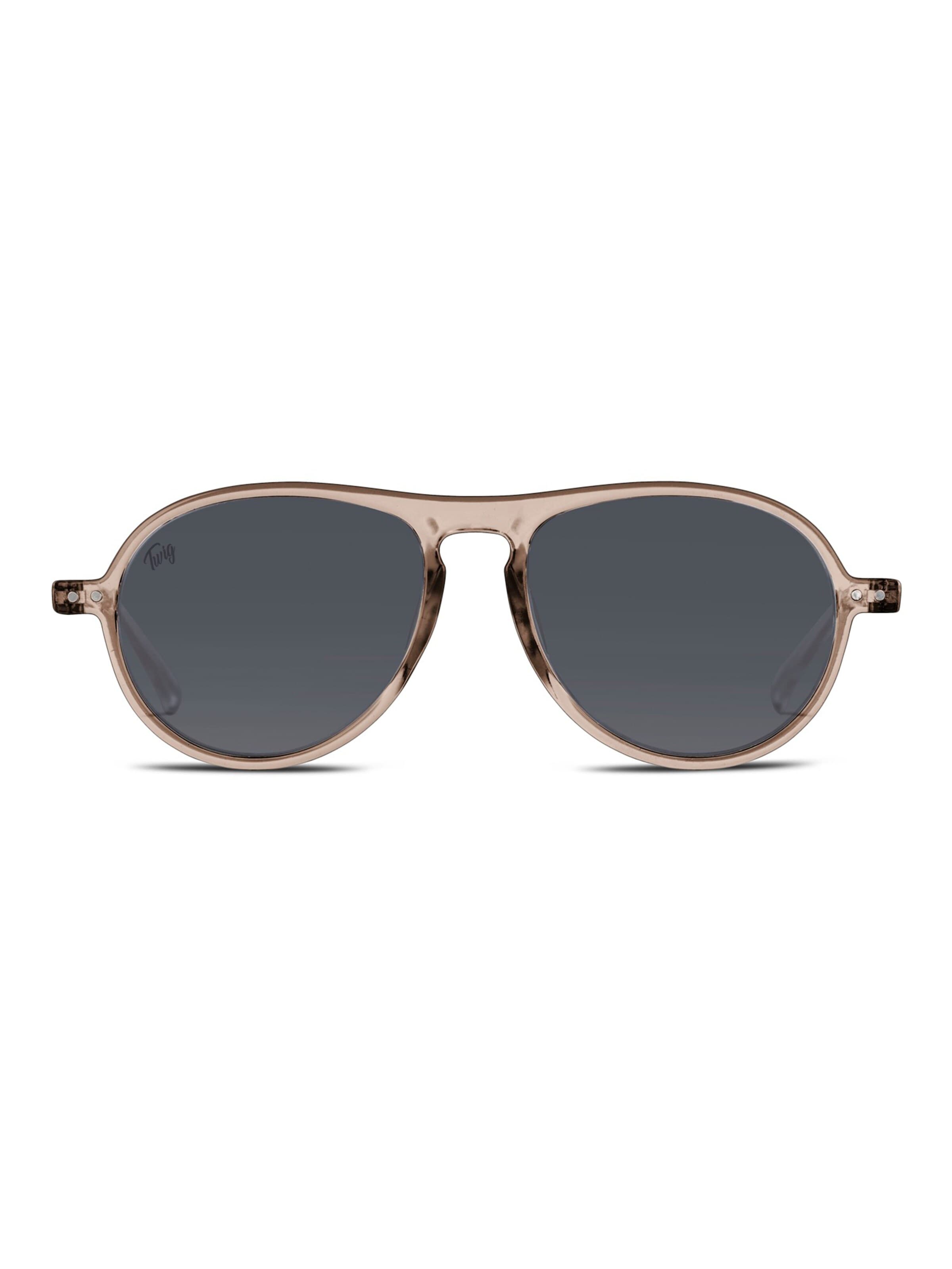 TWIG Concept Milano Okulary przeciwsłoneczne 'Thiele Sun' w kolorze brązowy: przód