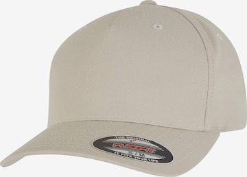 Casquette Flexfit en beige : devant