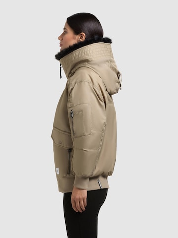 khujo Jacke 'Cela' in Beige