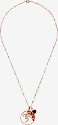 Gemshine Necklace in Gold: front