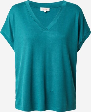 s.Oliver Shirt in Blue: front