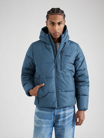 HOLLISTER Zimska jakna | modra barva: sprednja stran