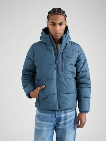 HOLLISTER Zimní bunda – modrá: přední strana