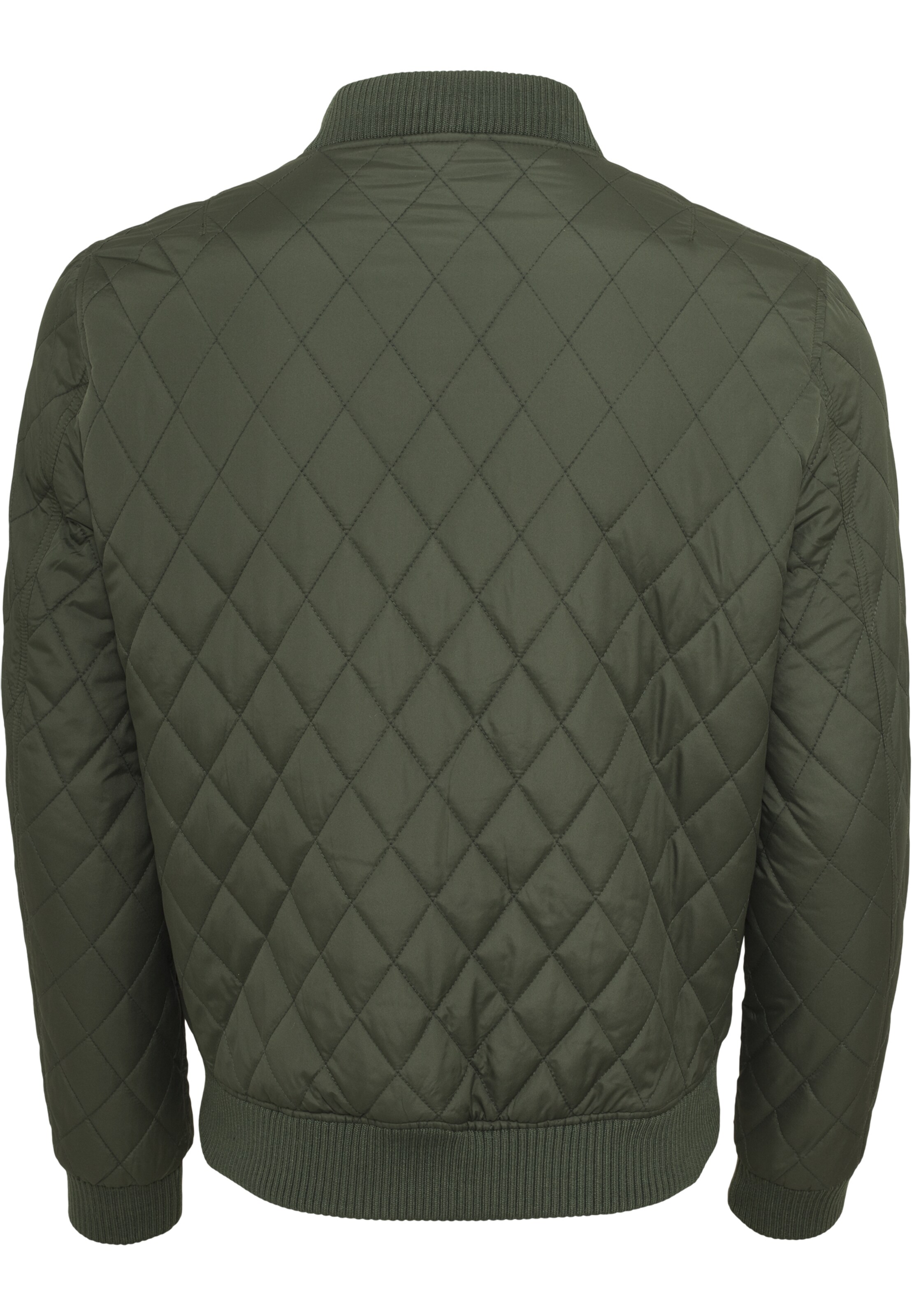 Urban Classics Övergångsjacka 'Diamond' i grön