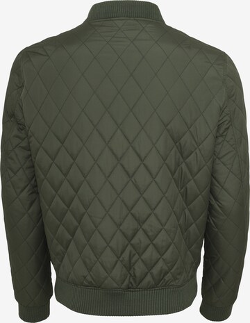 Urban Classics Between-season jacket 'Diamond' in Green