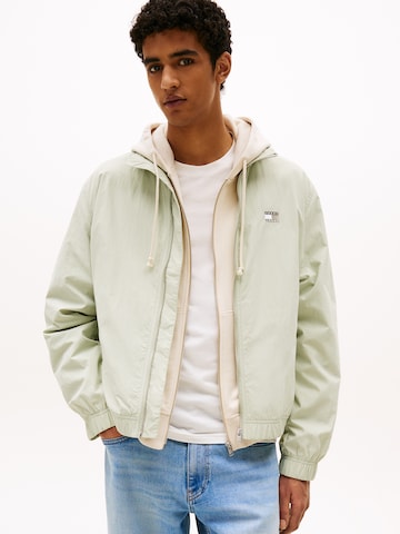 Giacca di mezza stagione 'ESSENTIAL' di Tommy Jeans in verde: frontale