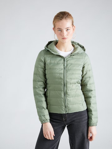 Veste mi-saison 'Tahoe' ONLY en vert : devant