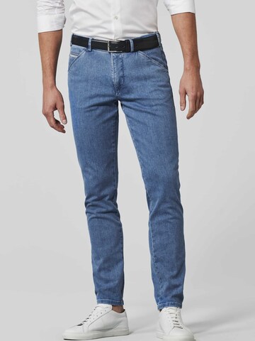 MEYER Regular Jeans in Blauw: voorkant