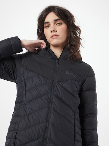 JACK WOLFSKIN Athletic Jacket in Black