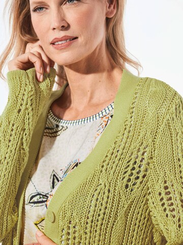 Cardigan Goldner en vert
