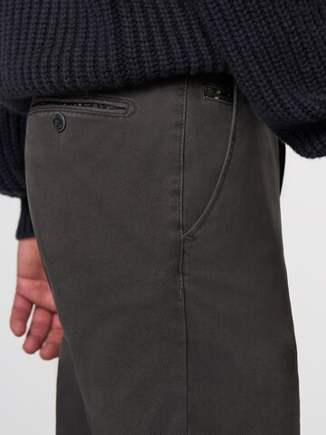 MEYER Slim fit Chino trousers 'Bonn' in Grey