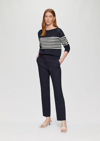 s.Oliver BLACK LABEL Trui in Blauw