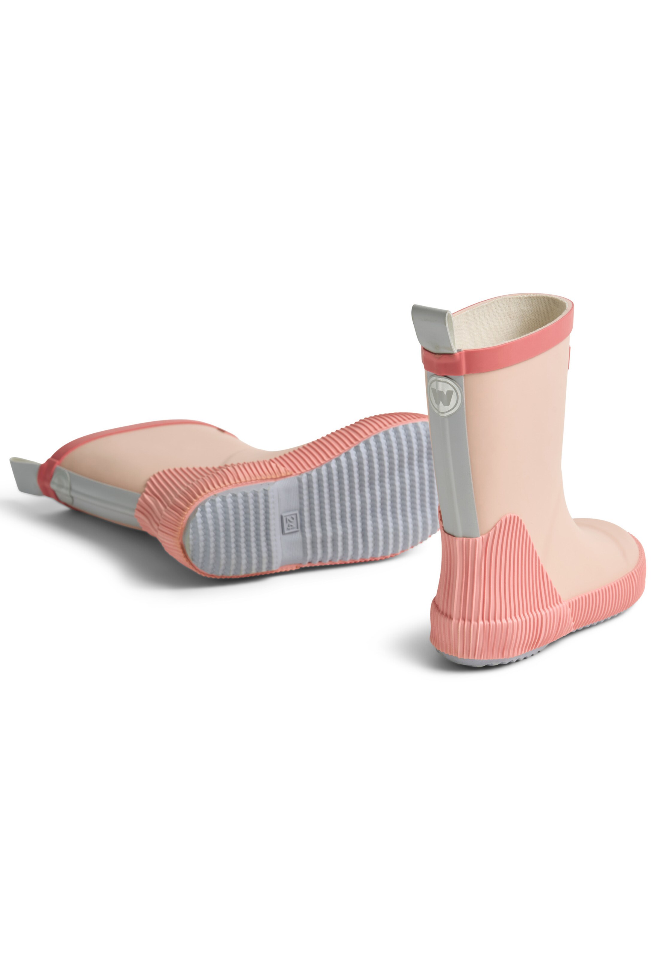 Stivale di gomma di WHEAT in rosa