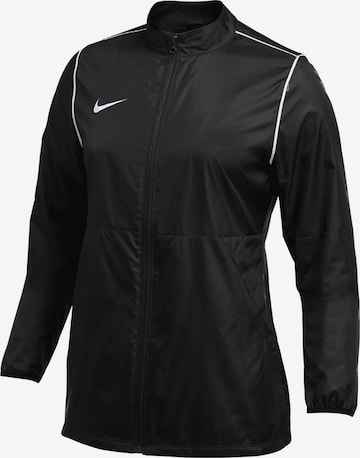 NIKE Sportjacke in Schwarz: Vorderseite