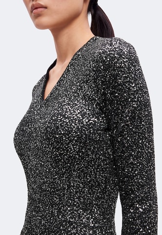 Karl Lagerfeld Knit dress in Grey: side