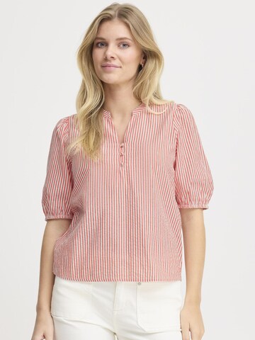 Fransa Blouse 'FRCAYL' in Rood: voorkant