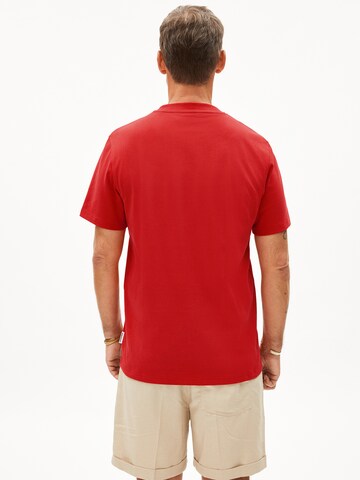 ARMEDANGELS T-Shirt 'Maarkos' in Orange: Vorderseite