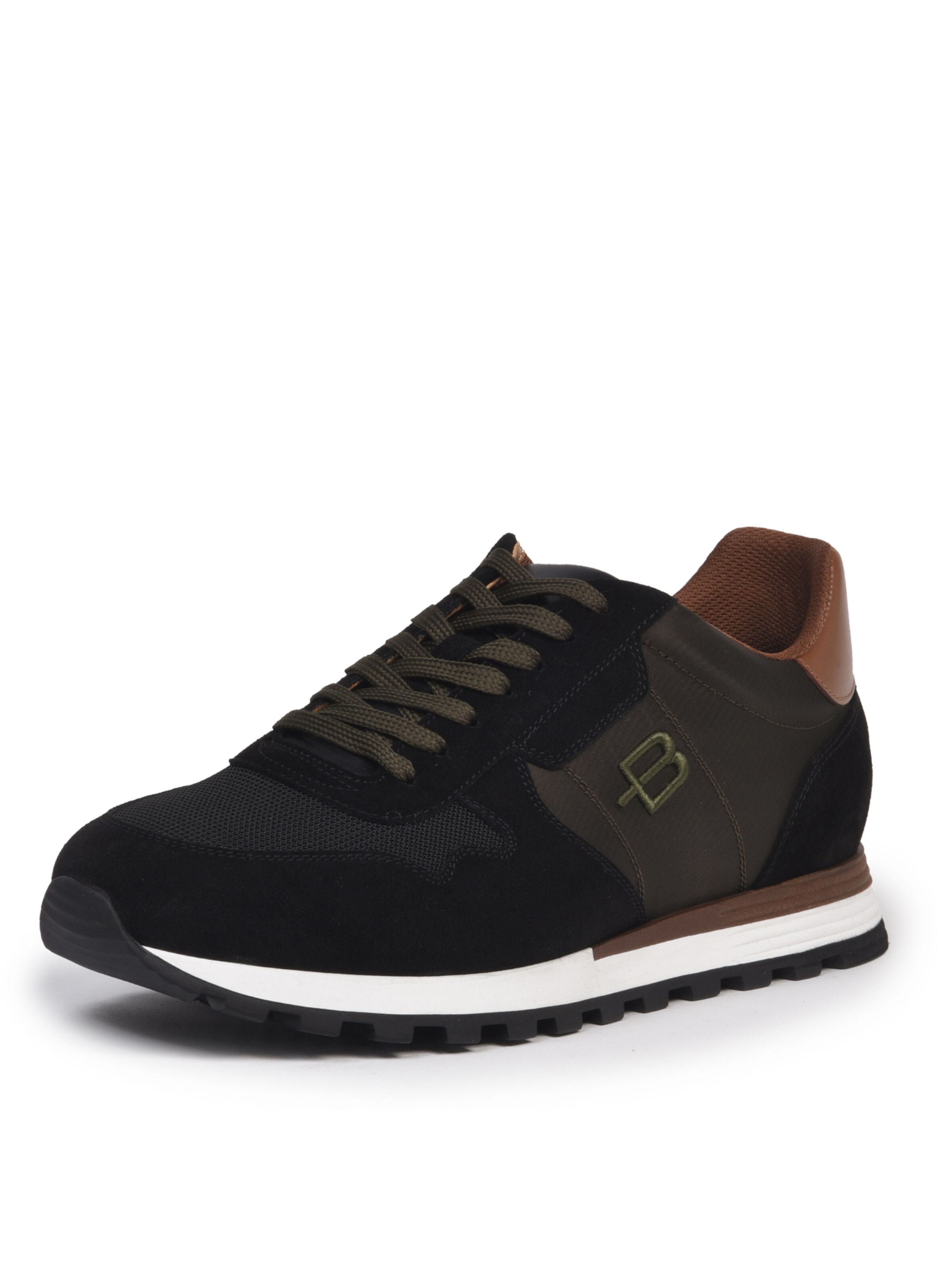 BALDININI Sneakers laag in Zwart: voorkant