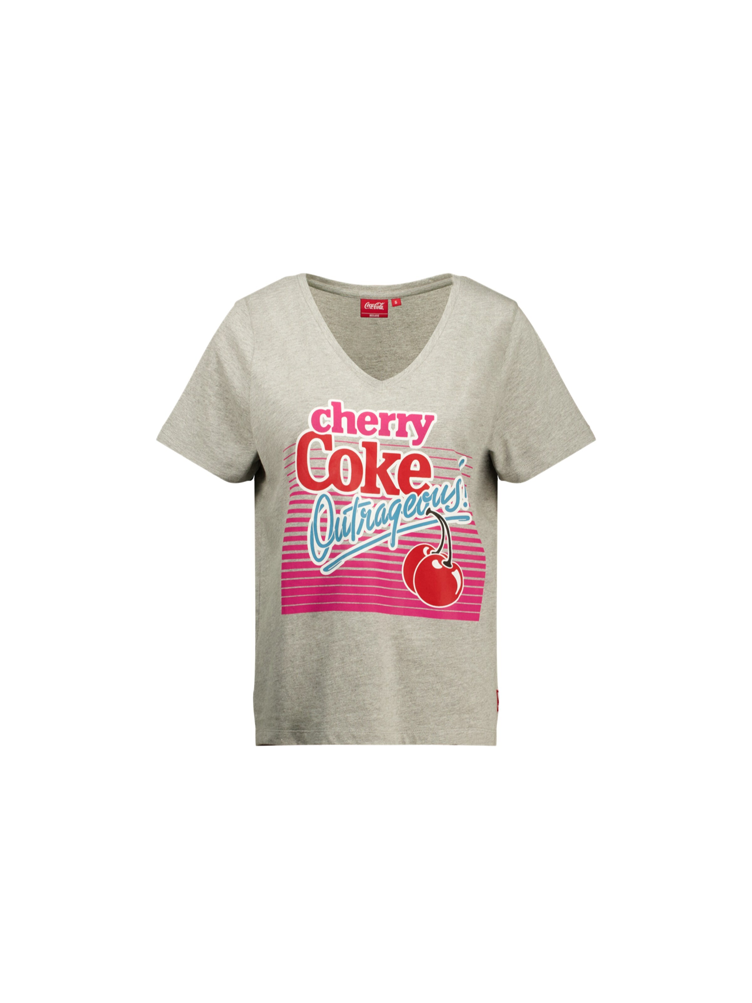Deeluxe Shirt 'Eighties' in Grey: front