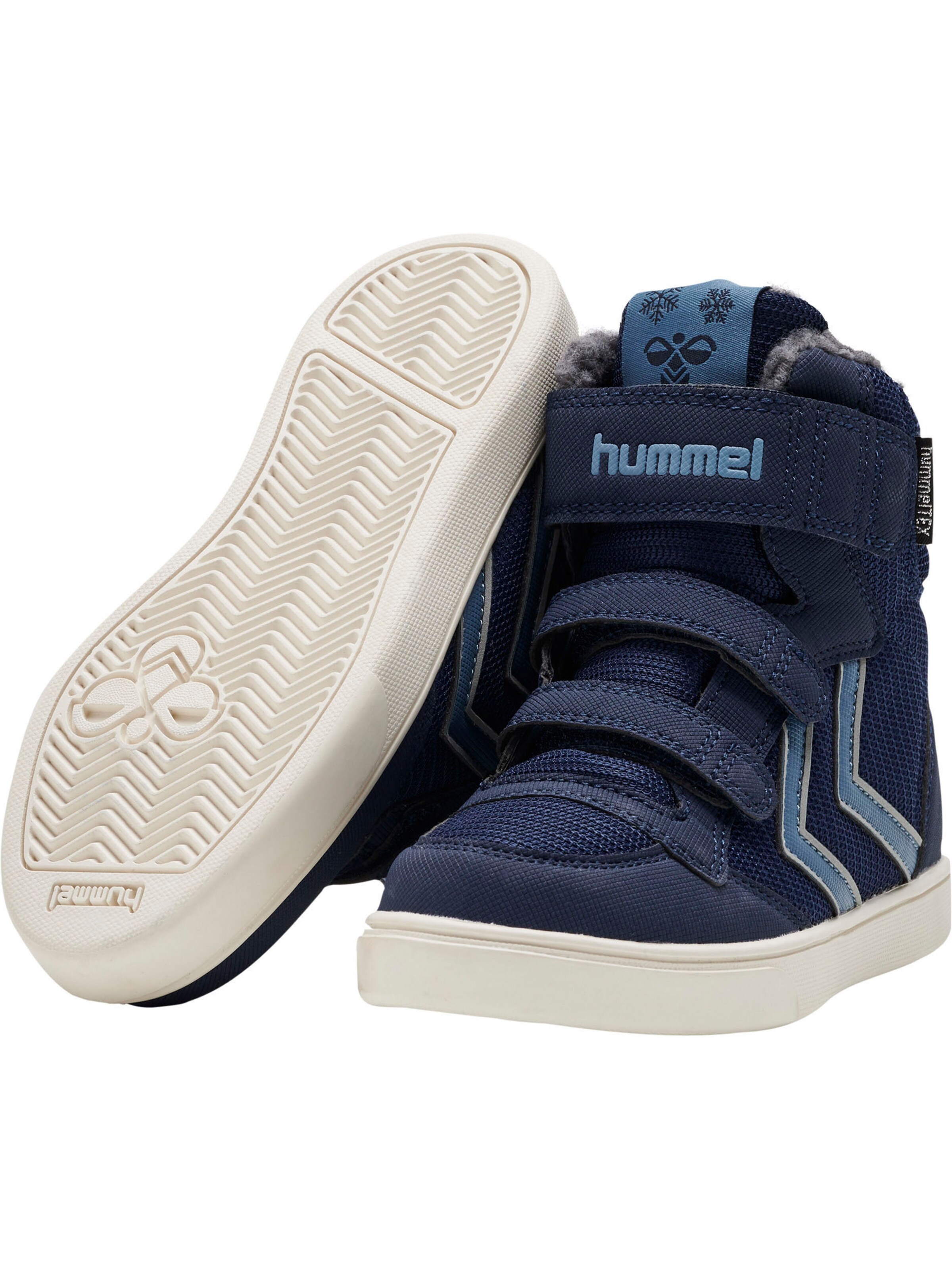 Fille Boots Hummel en Bleu Marine, Bleu Clair 