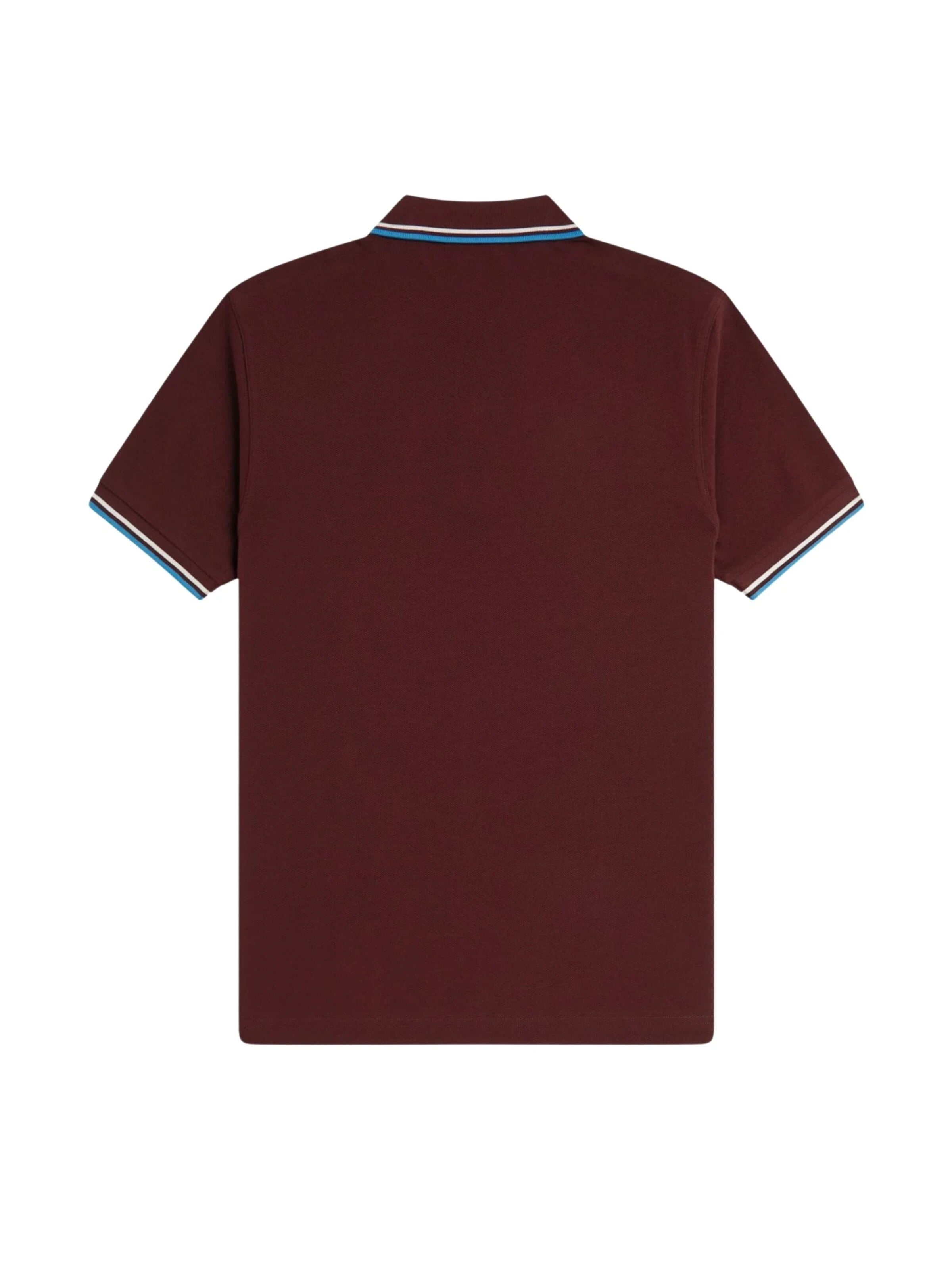Fred Perry Koszulka 'Polo fred perry granate z63 twin tipped shirt' w kolorze czerwony