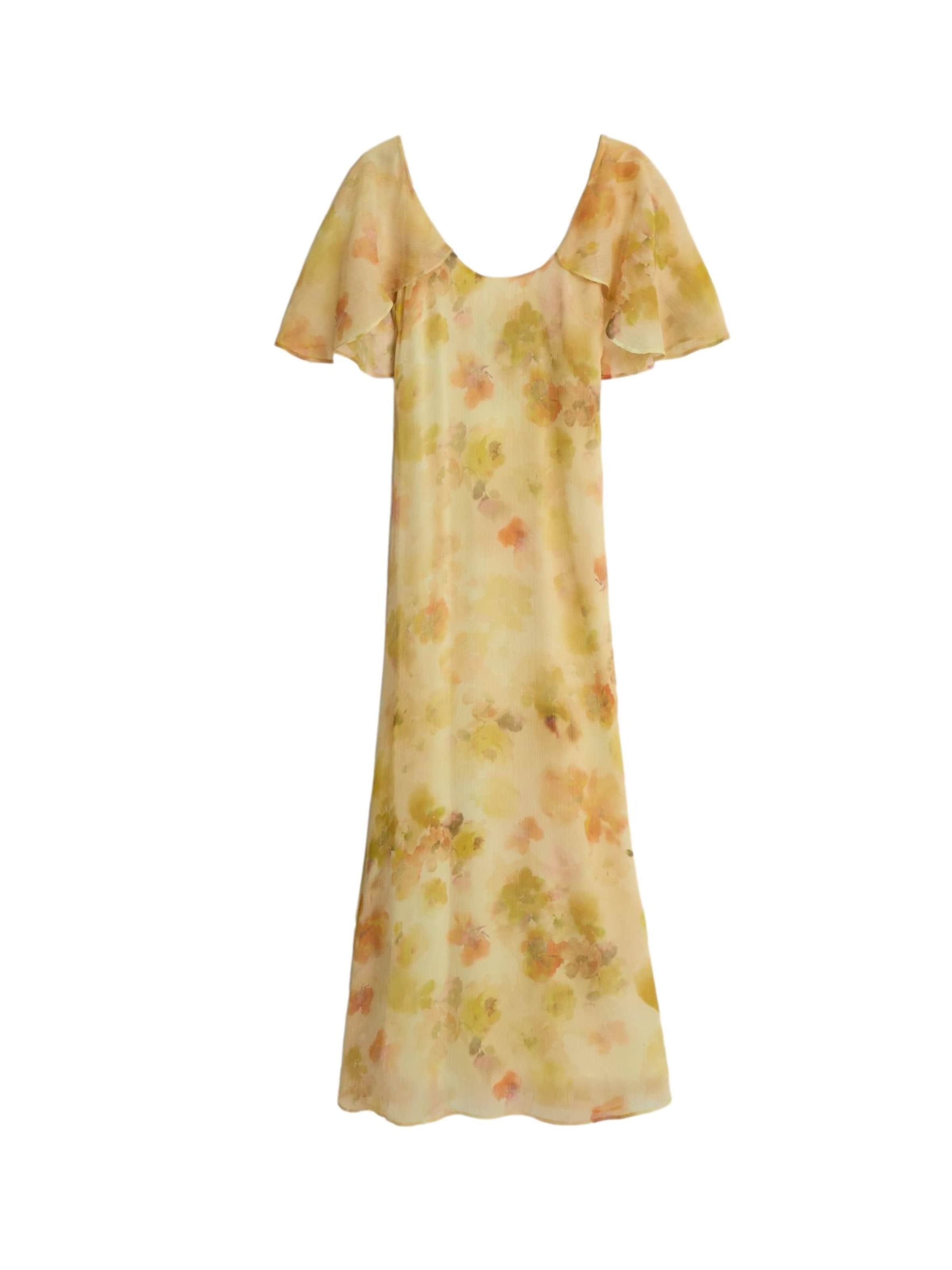 Bhoem Kleid in Gelb: Vorderseite
