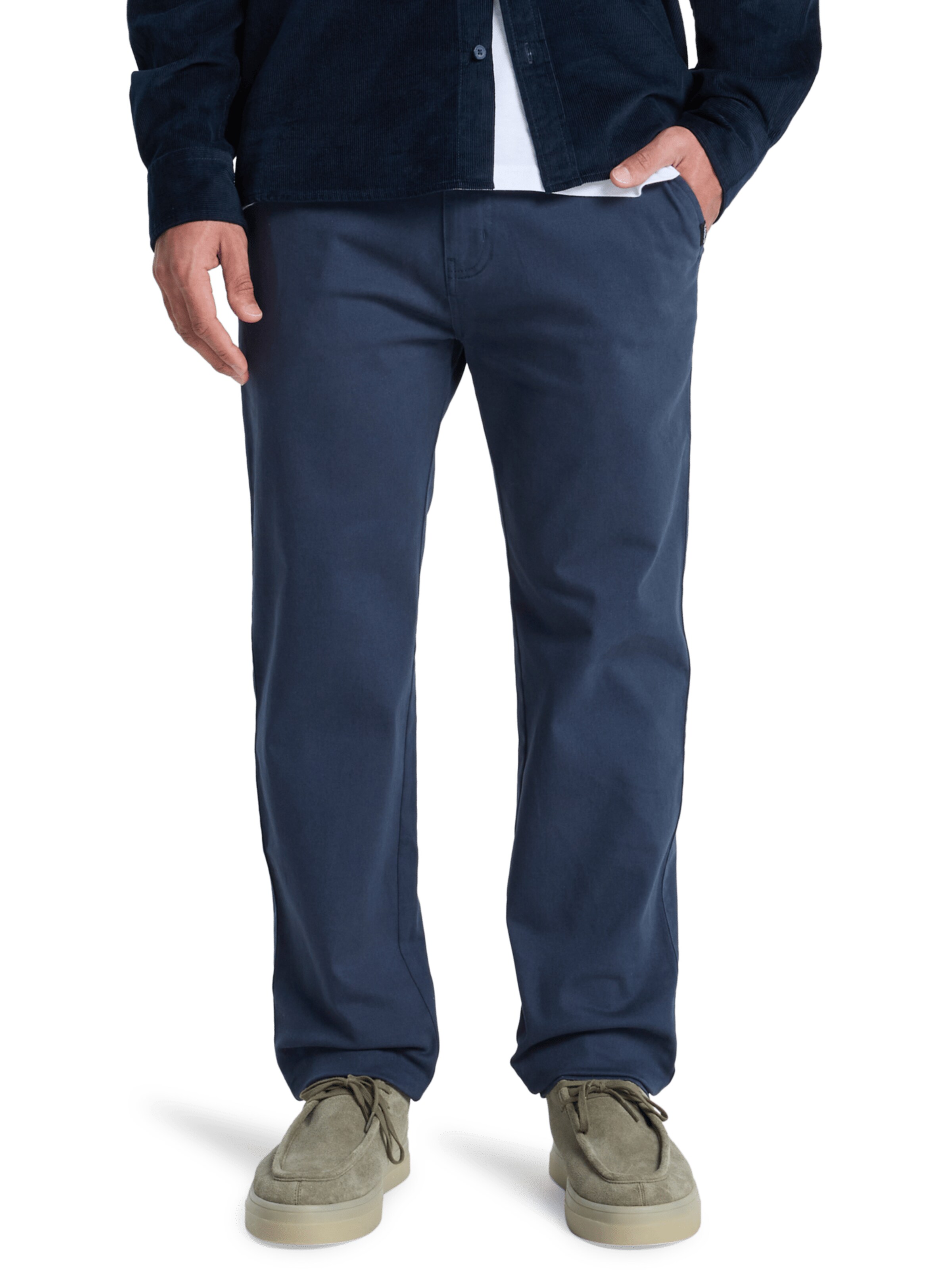 QUIKSILVER Regular Pants 'Union' in Blue: front
