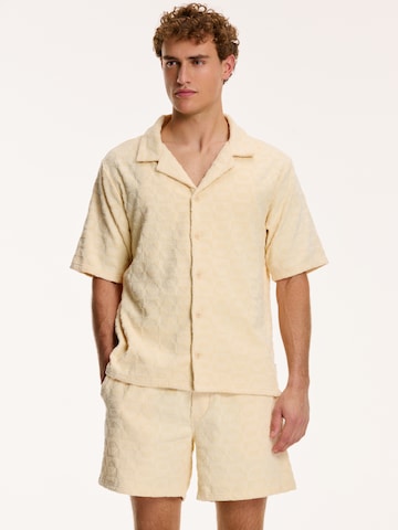 Shiwi Comfort fit Koszula w kolorze beżowy: przód