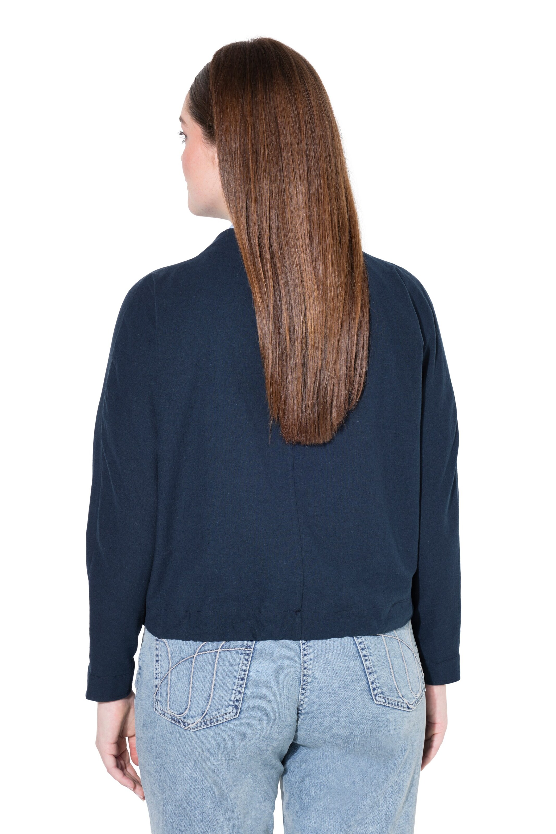 Ulla Popken Jacke in Blau