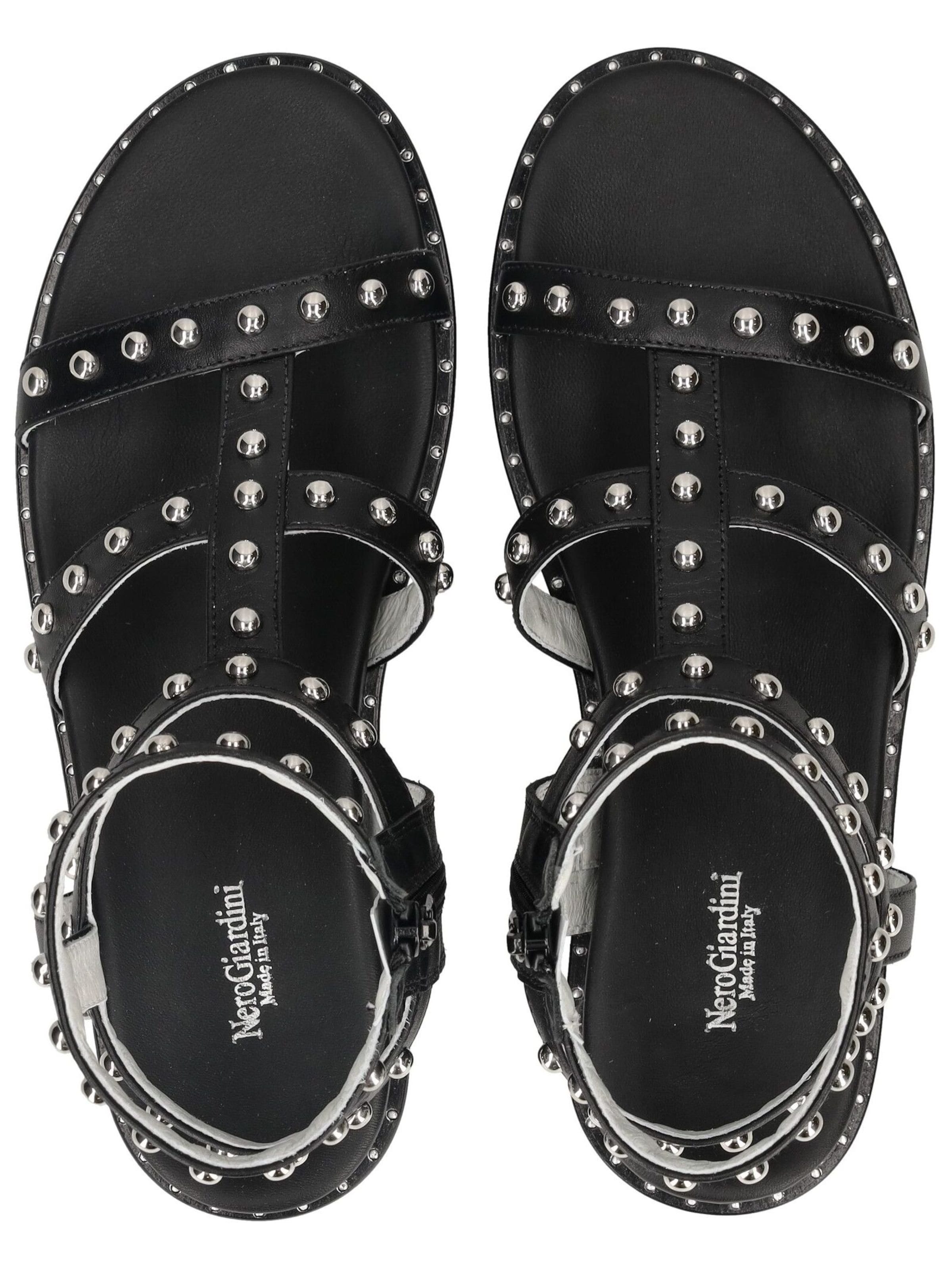 Sandalo con cinturino di Nero Giardini in nero